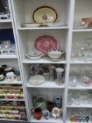 Four Shelves of Ceramics