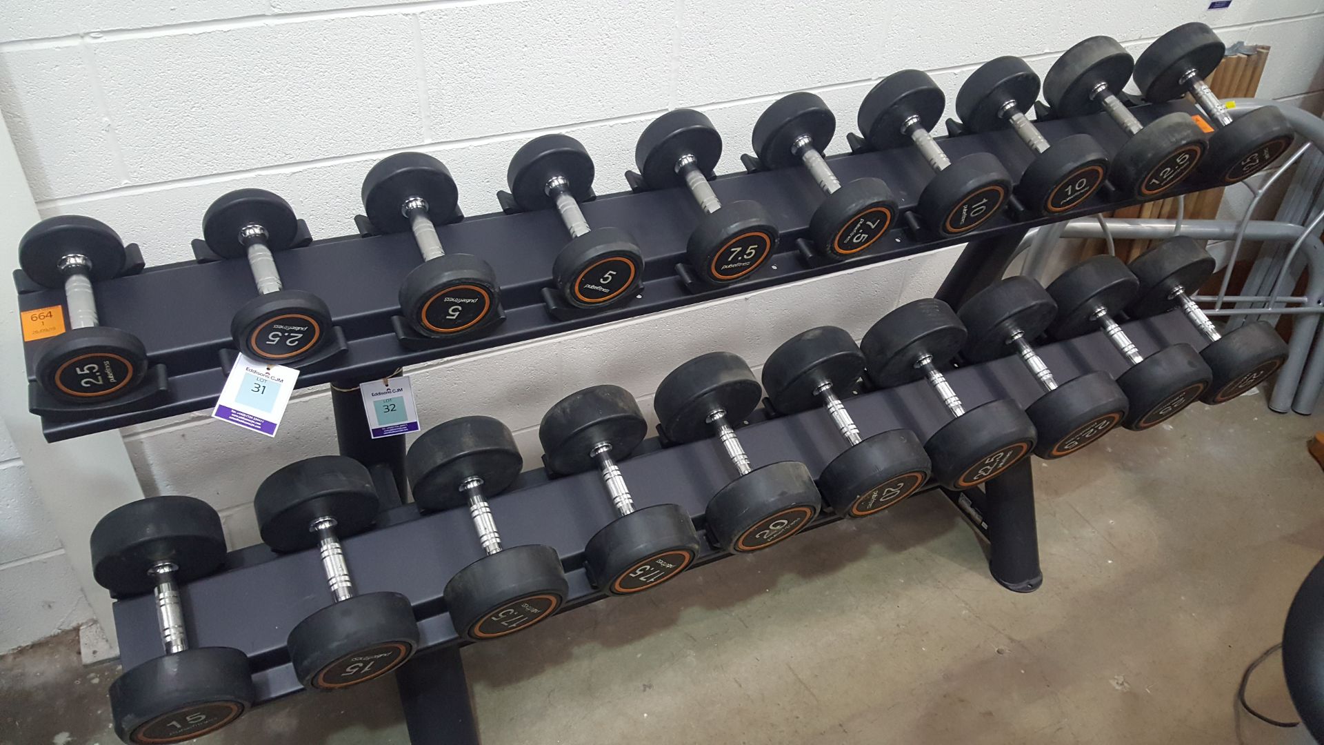 Pulse Fitness Dumbell Rack