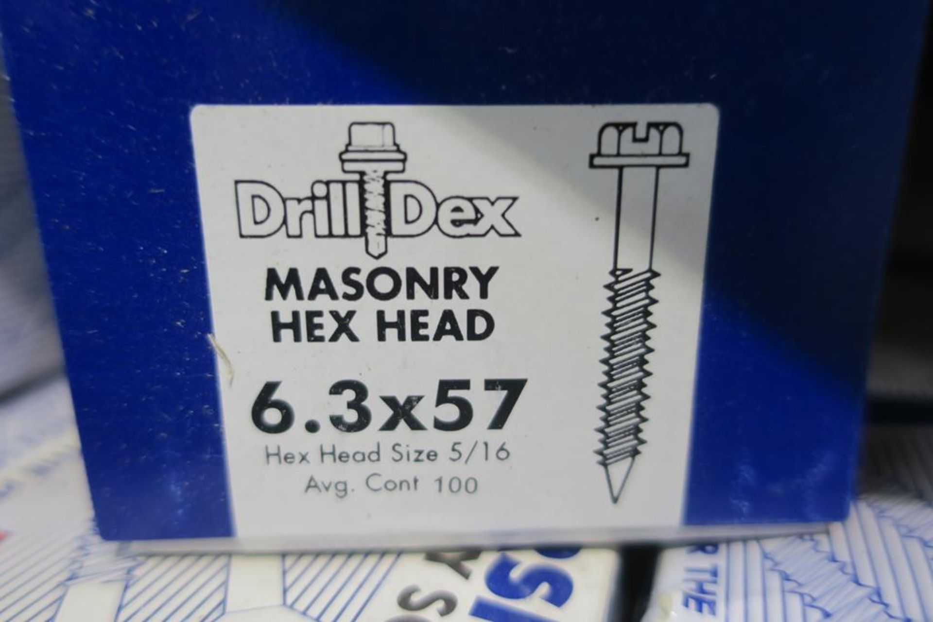 Thorsman Masonry Hex Head Screws - Image 2 of 2