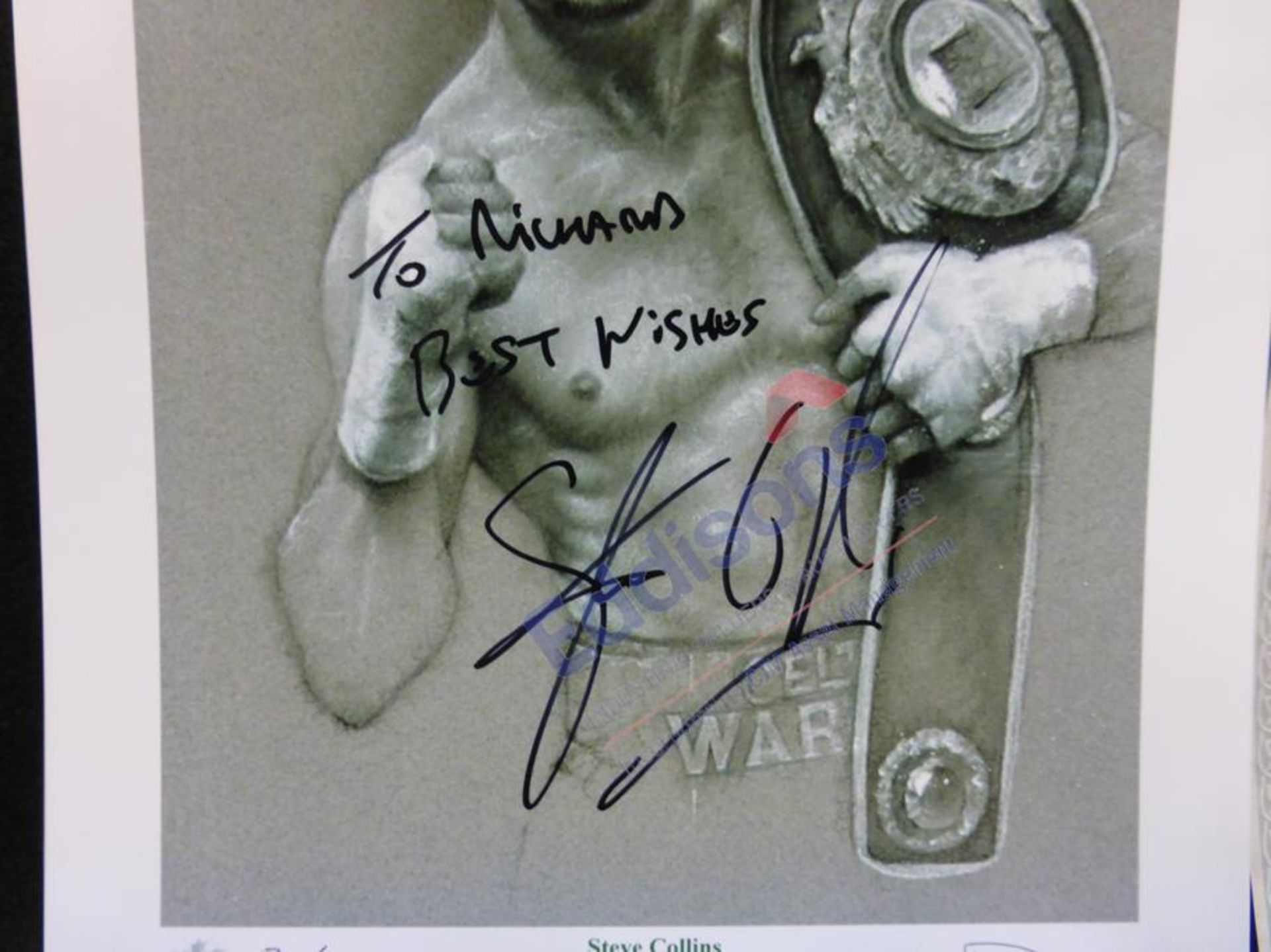 Sports Autographs: Collection of nine prints of boxers - Image 15 of 25