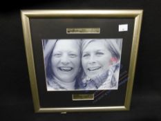 Sports Autographs: "Friends and Olympic Champions" - Mary Peters and Mary Rand