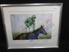 Sports Autographs: Liam Treadwell by Stephen Doig "Mon Mome" Grand National Winner 2009