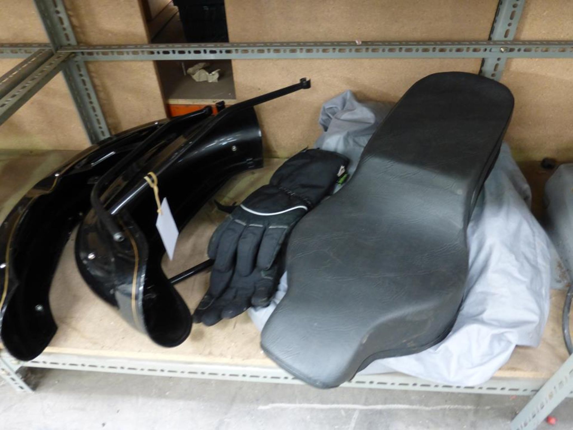 2 Shelves of Royal Enfield Bullet Parts etc - Image 4 of 6