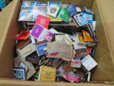 A Large Selection of Empty Matchboxes