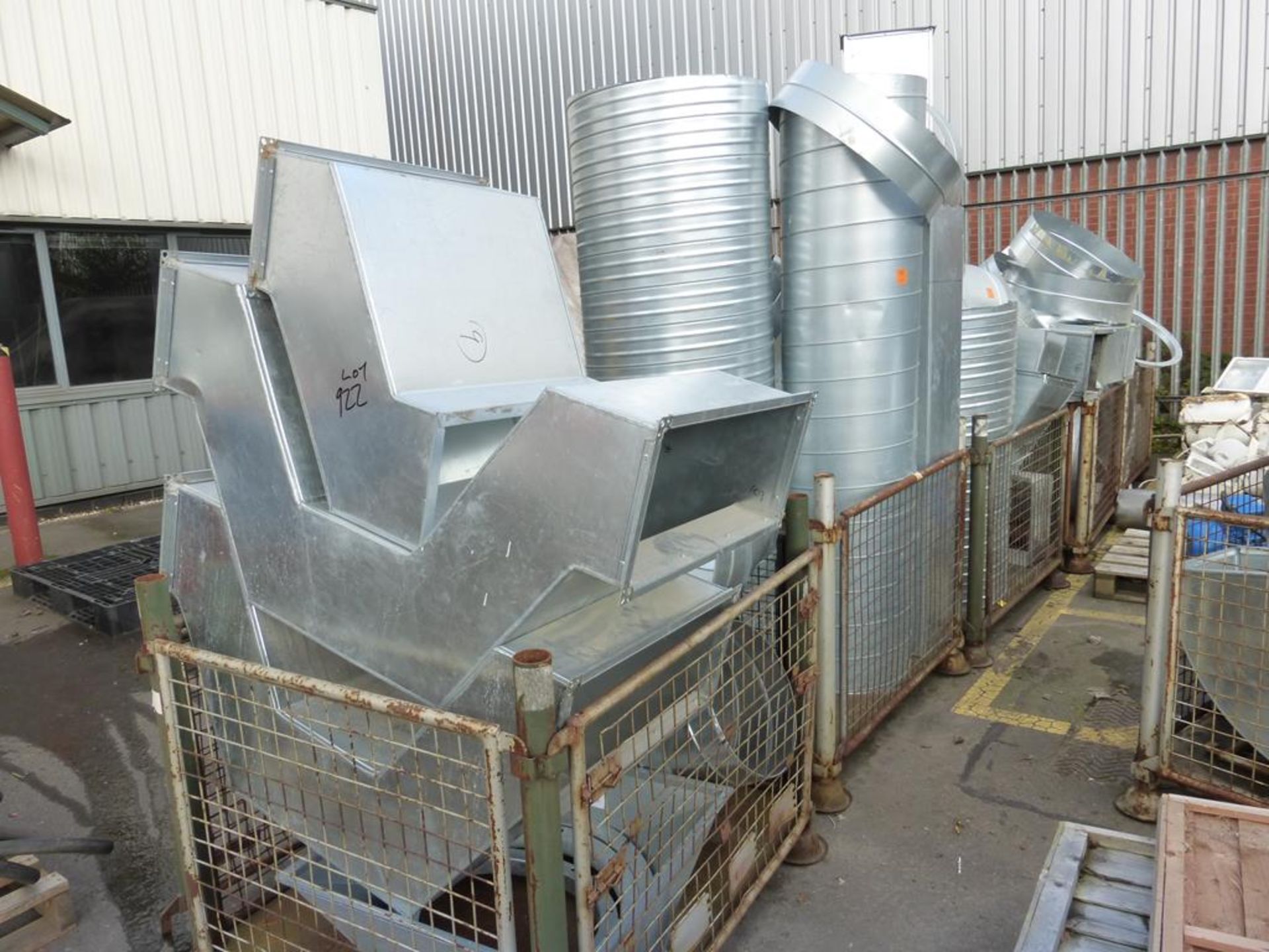 Assorted Galvanized Air Ducting