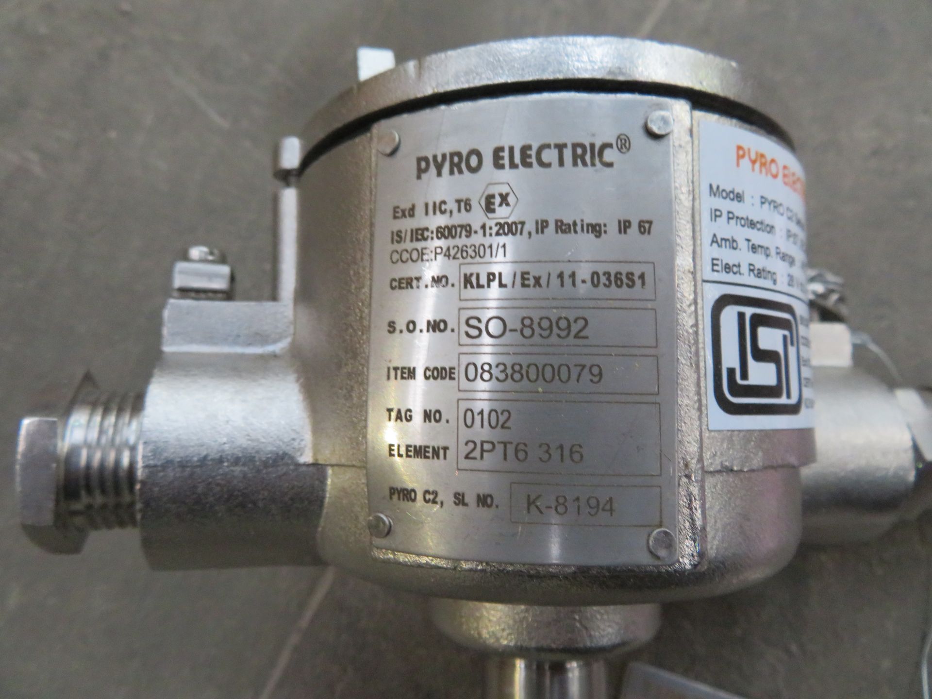 5 x Pyro Electric Pyro C2 Series Temperature Transmitters - Image 2 of 3