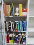 Three Shelves of Medical Reference Books