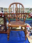 A Childs Windsor Chair