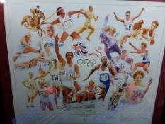Sports Autographs: "British Olympic Legends"