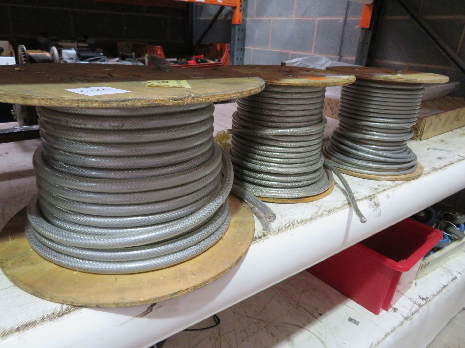 3 x Reels of Assorted Armored Cable