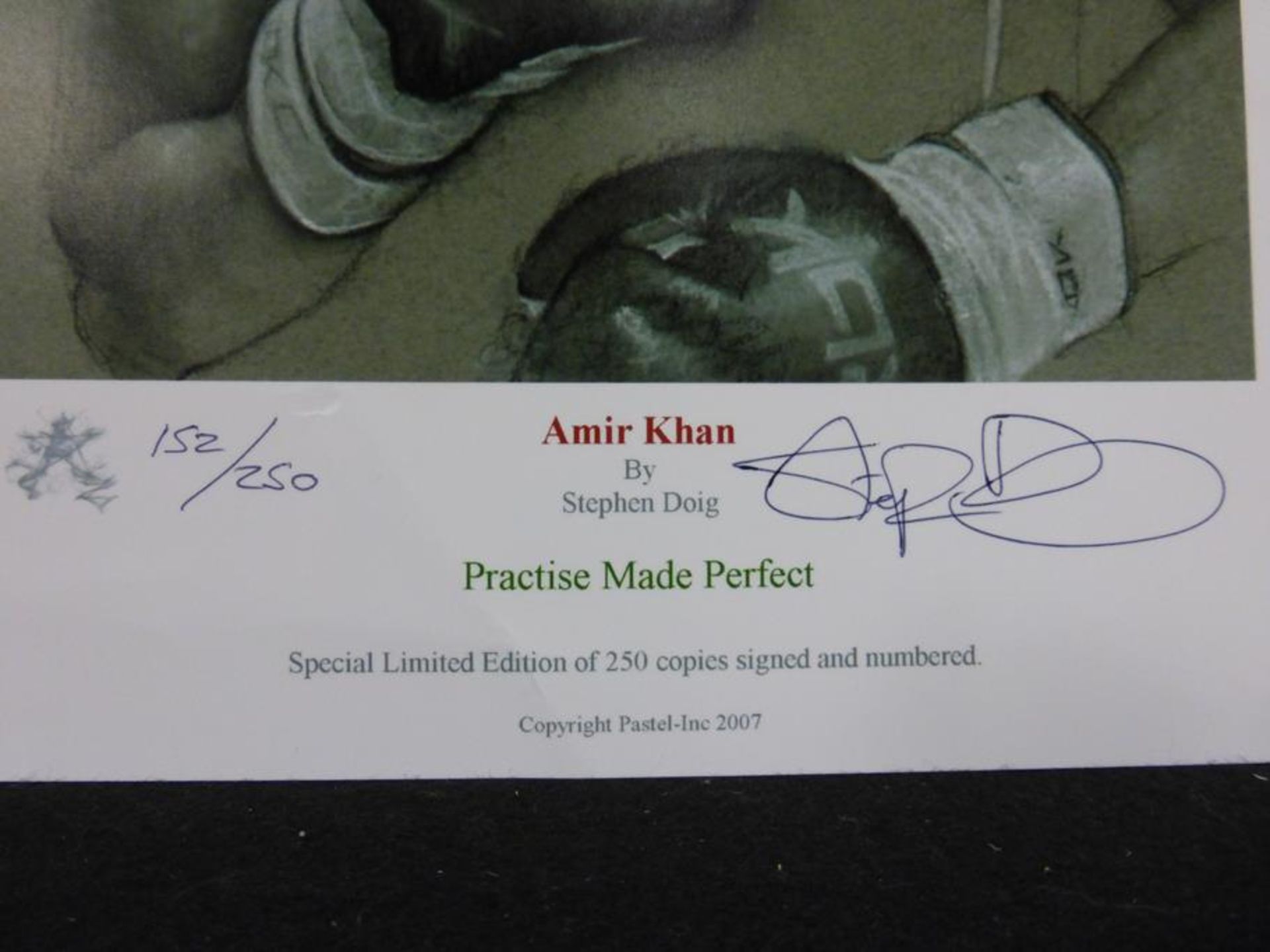 Sports Autographs: Collection of nine prints of boxers - Image 13 of 25