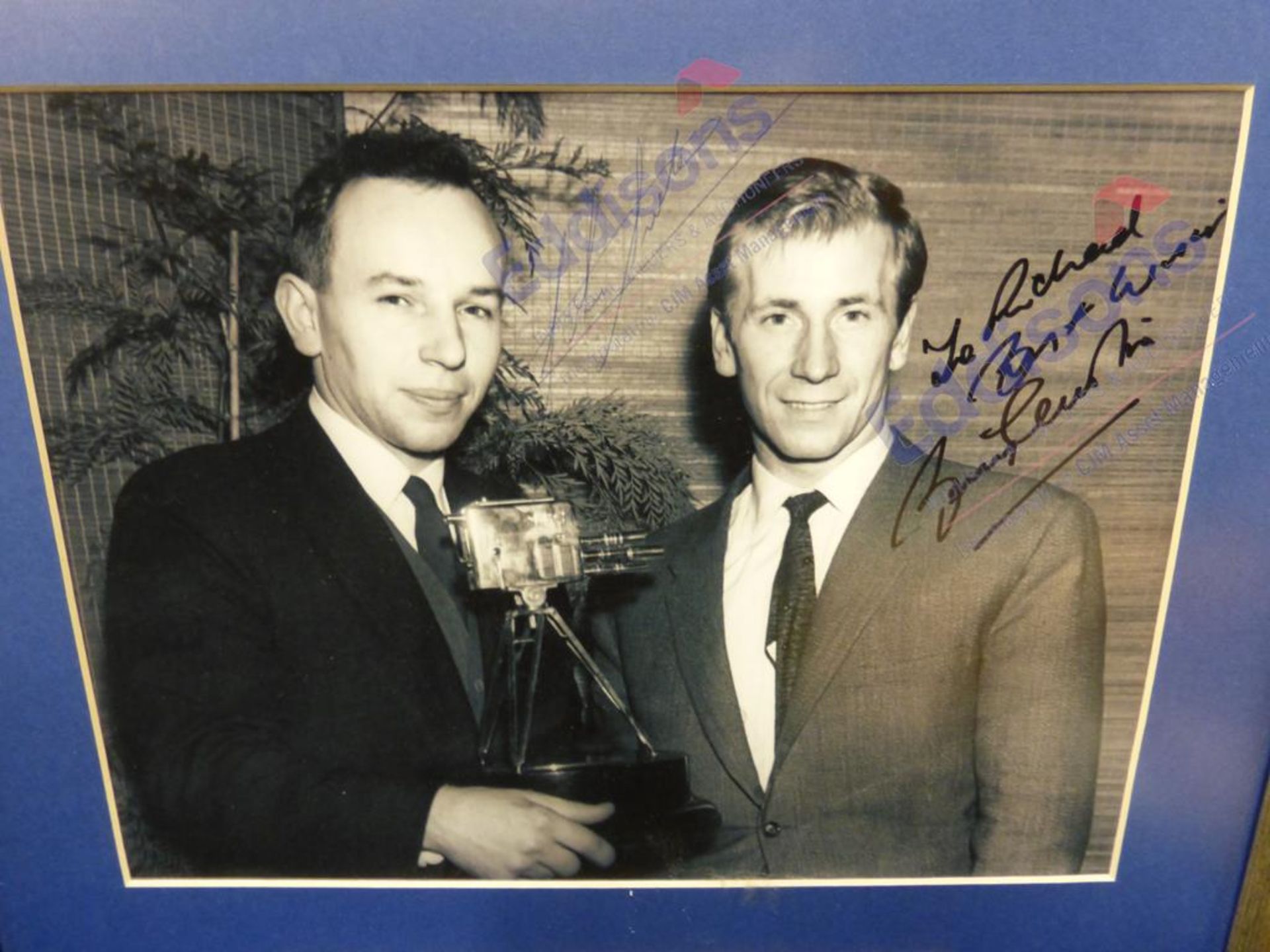 Sports Autographs: John Surtees with Sir Bobby Charlton - Image 3 of 5