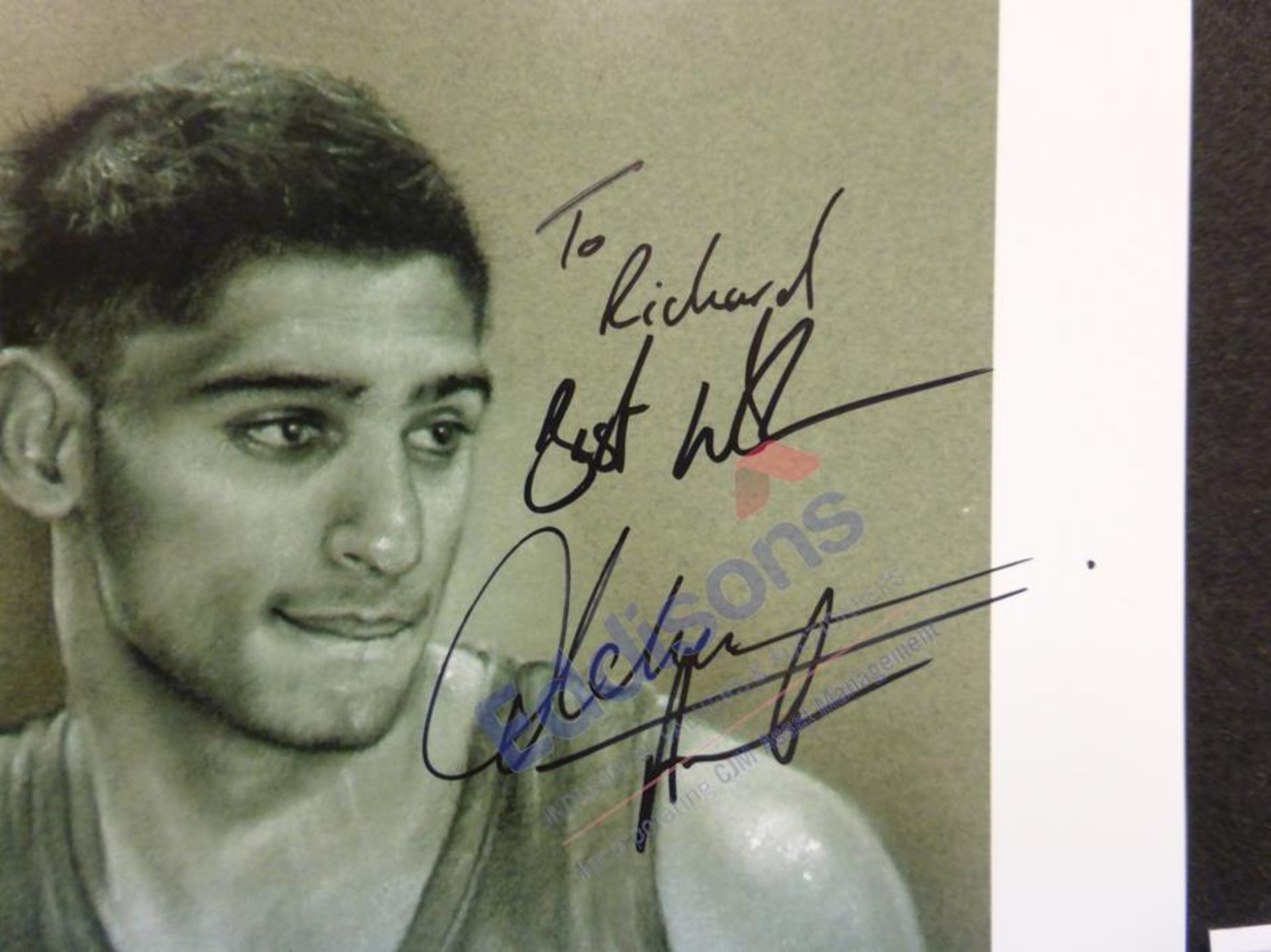 Sports Autographs: Collection of nine prints of boxers - Image 12 of 25
