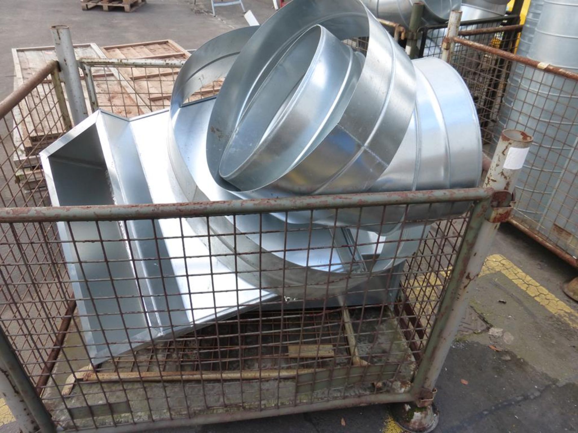 Assorted Galvanized Air Ducting - Image 6 of 6