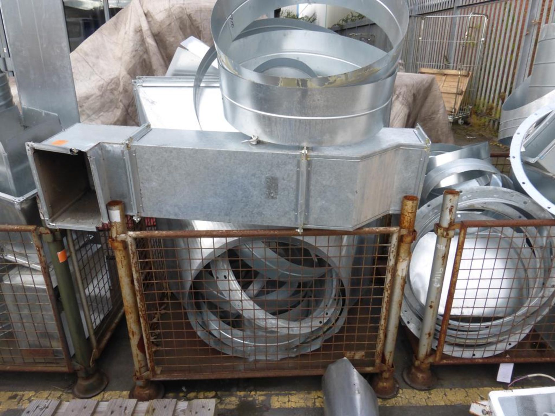 Assorted Galvanized Air Ducting - Image 3 of 6
