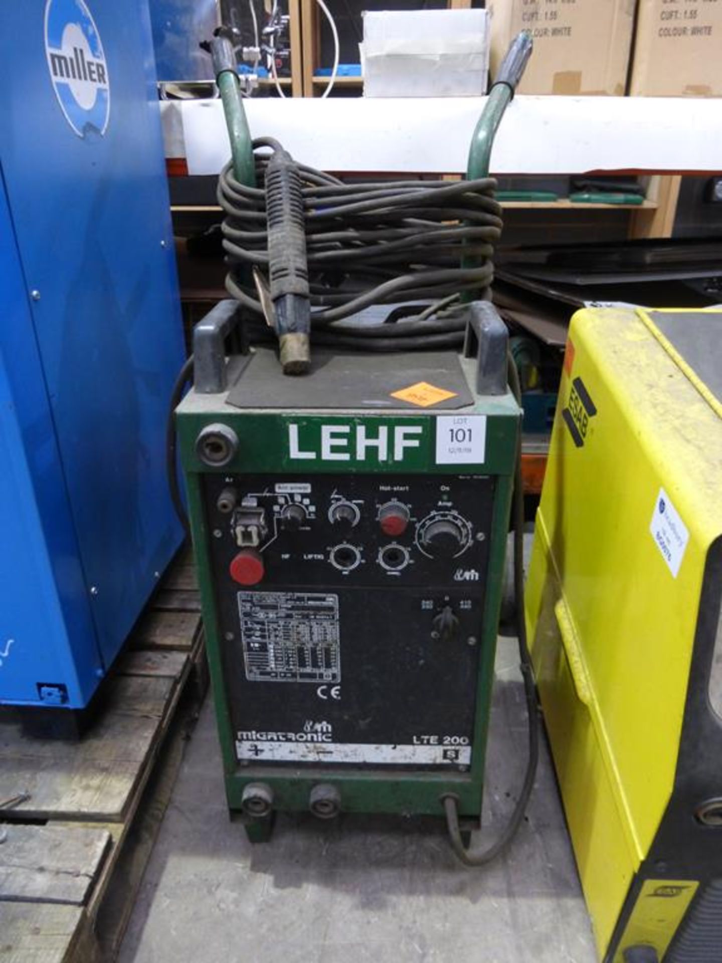 Migatronic LTE 200 Welder