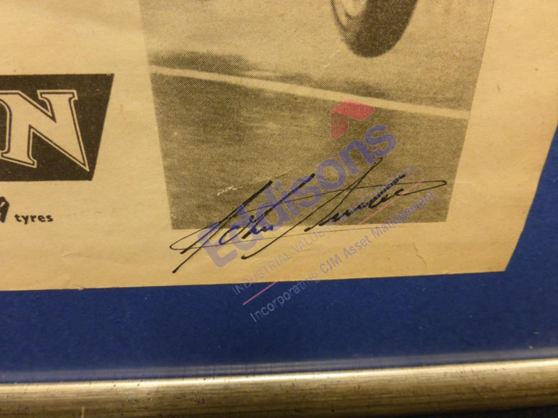 Sports Autographs: John Surtees with Sir Bobby Charlton - Image 5 of 5