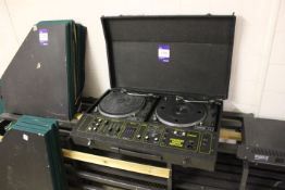 Citronic CL12D Twin Deck Record Player (Located Basement 6)