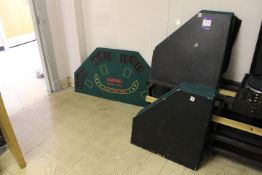 5 Casino Dealers Choice Foldable Card Table Tops (Located Basement 6)