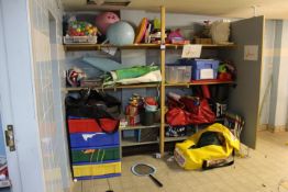 Large Quantity of Toys, Games and Books etc. to Shelf (Located Basement 6 & 7)