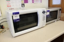 2 Various Panasonic Microwave Ovens (Located Kitchen & Bar)