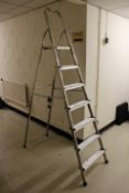 6 Rung Aluminium Step Ladder (Located Basement 8 & Corridor)