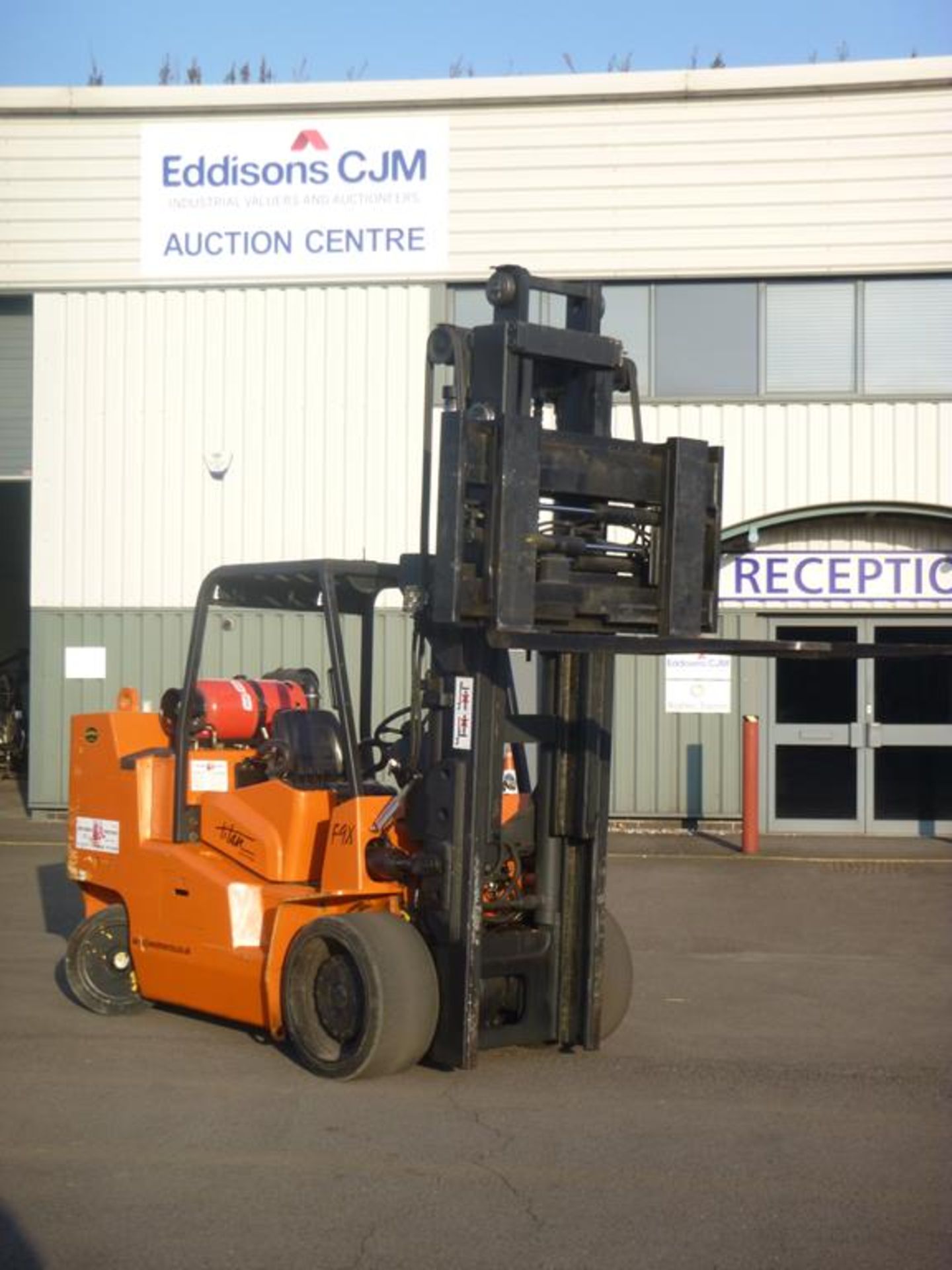 Hoist F9X Gas Powered Forklift Truck - Image 8 of 14