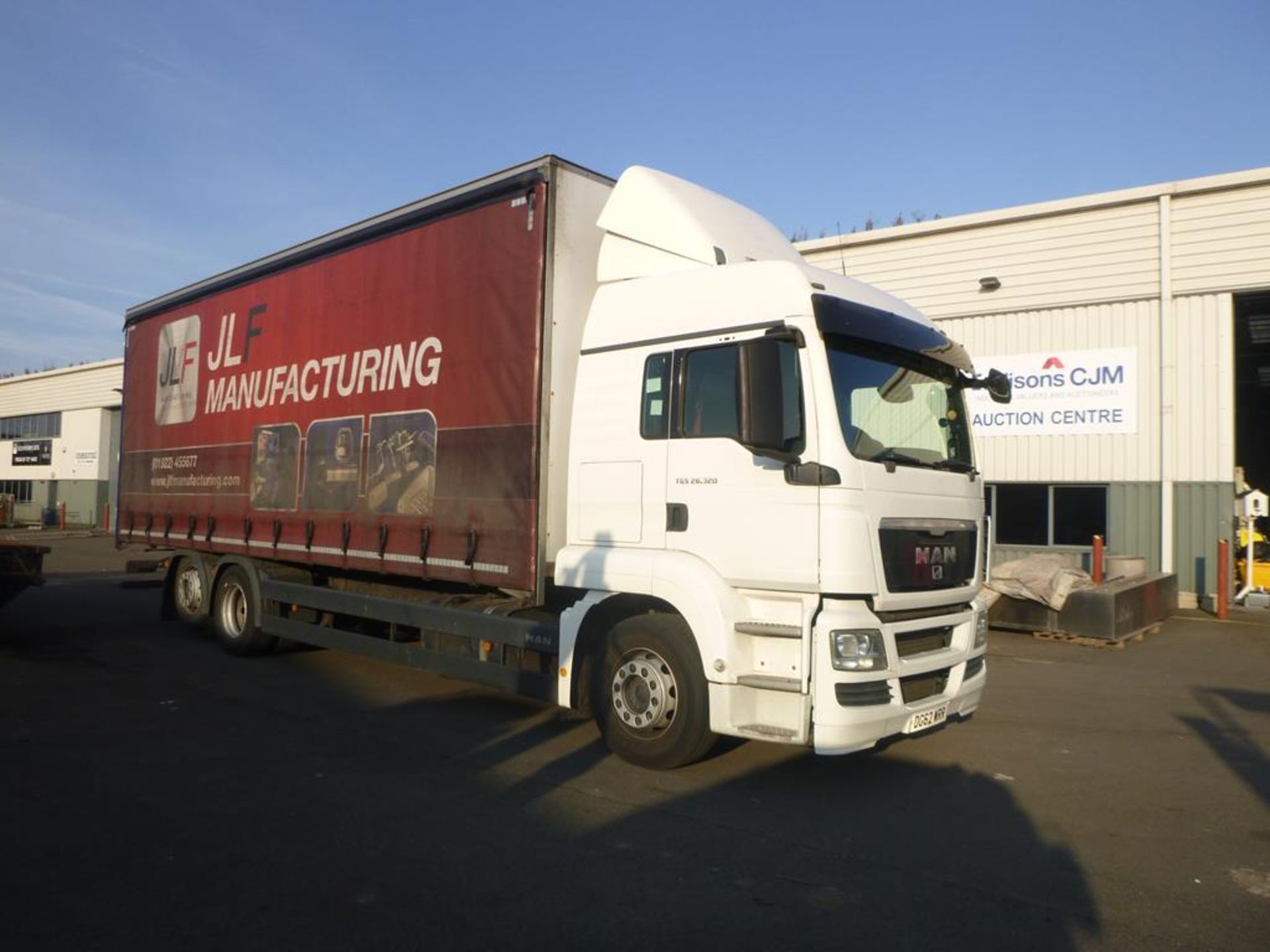 MAN TGS 26-320 6 x 2 BL Curtainside Truck