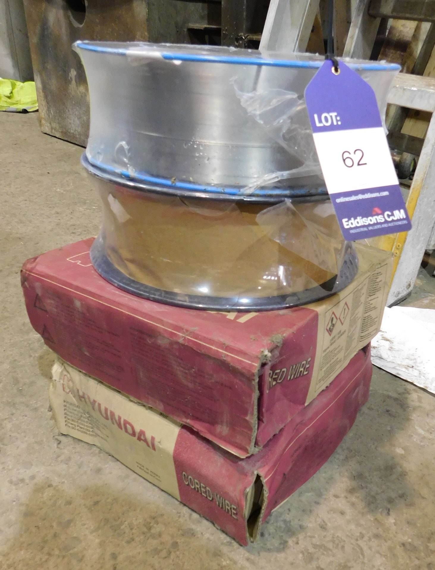 5 x Boxed/Wrapped Reels of Welding Wire