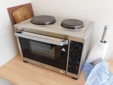 Assortment of Kitchen Sundries including Beko Fridge, Logik Microwave, Morphy Richards Microwave