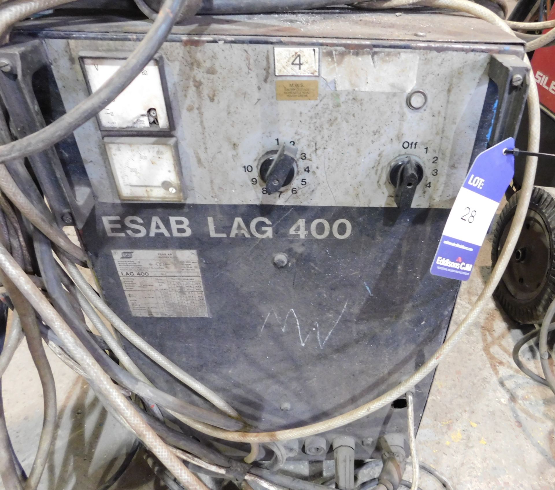 Esab Lag 400 Mig Welder - Image 2 of 3