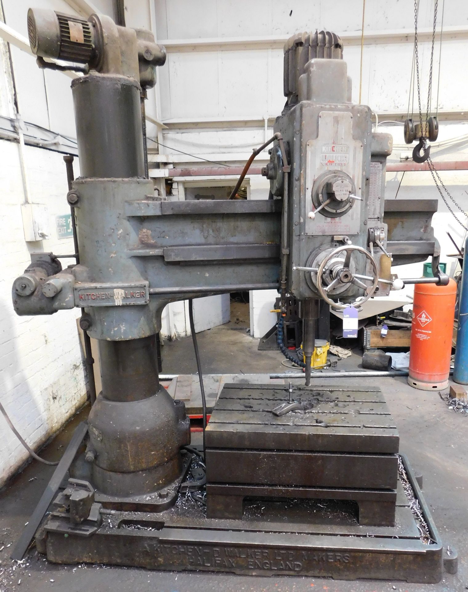 Kitchen & Walker Radial Arm Drill, with Assorted Drill Bits – Risk Assessment & Method Statement