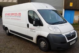 Citroen Relay 35 L3H2 Enterprise HDI Panel Van, Registration