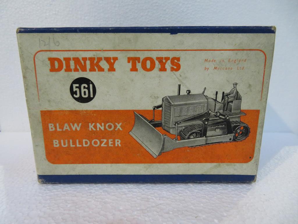 This is a Timed Online Auction on Bidspotter.co.uk, Click here to bid. A Boxed Dinky 561 Blaw Knox