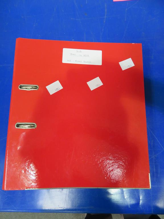 This is a Timed Online Auction on Bidspotter.co.uk, Click here to bid. A Large Red Album