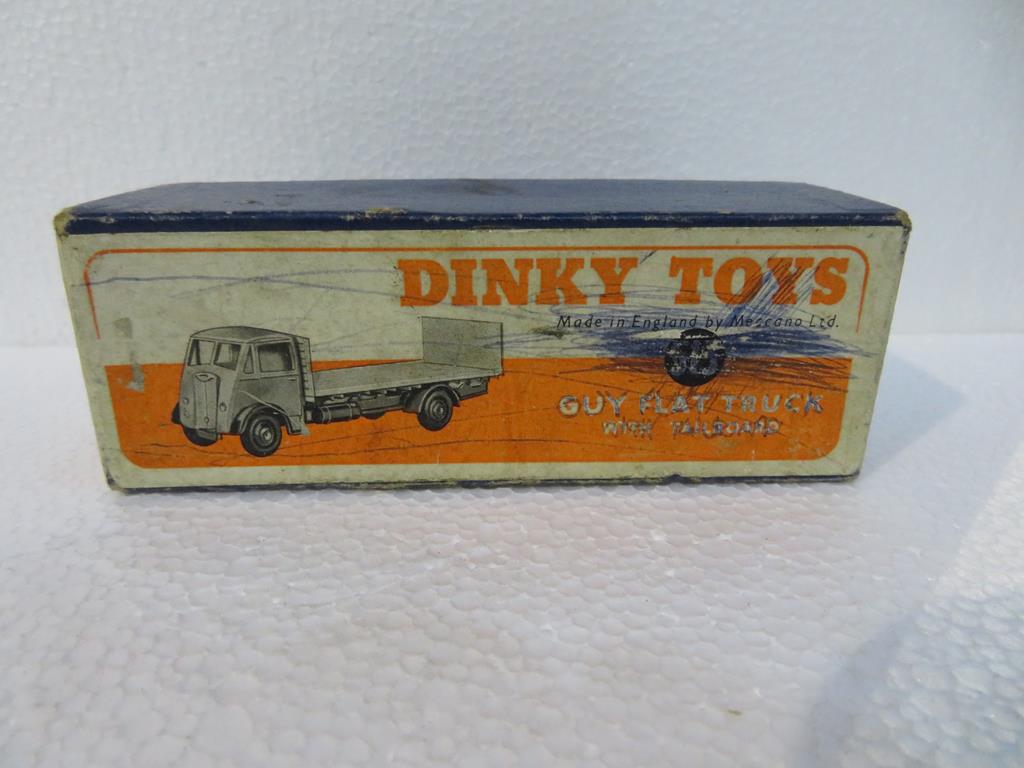 This is a Timed Online Auction on Bidspotter.co.uk, Click here to bid. A Boxed Dinky 513 Guy Flat