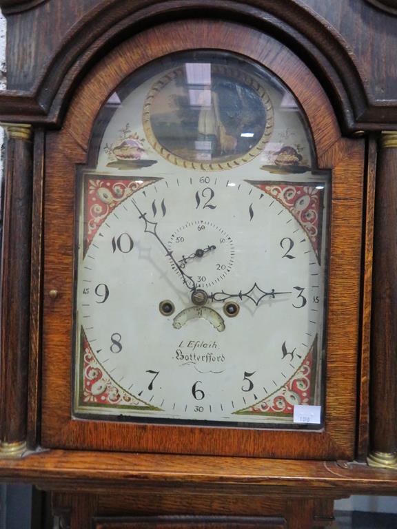 This is a Timed Online Auction on Bidspotter.co.uk, Click here to bid. A 19th Century Oak Longcase - Image 2 of 4