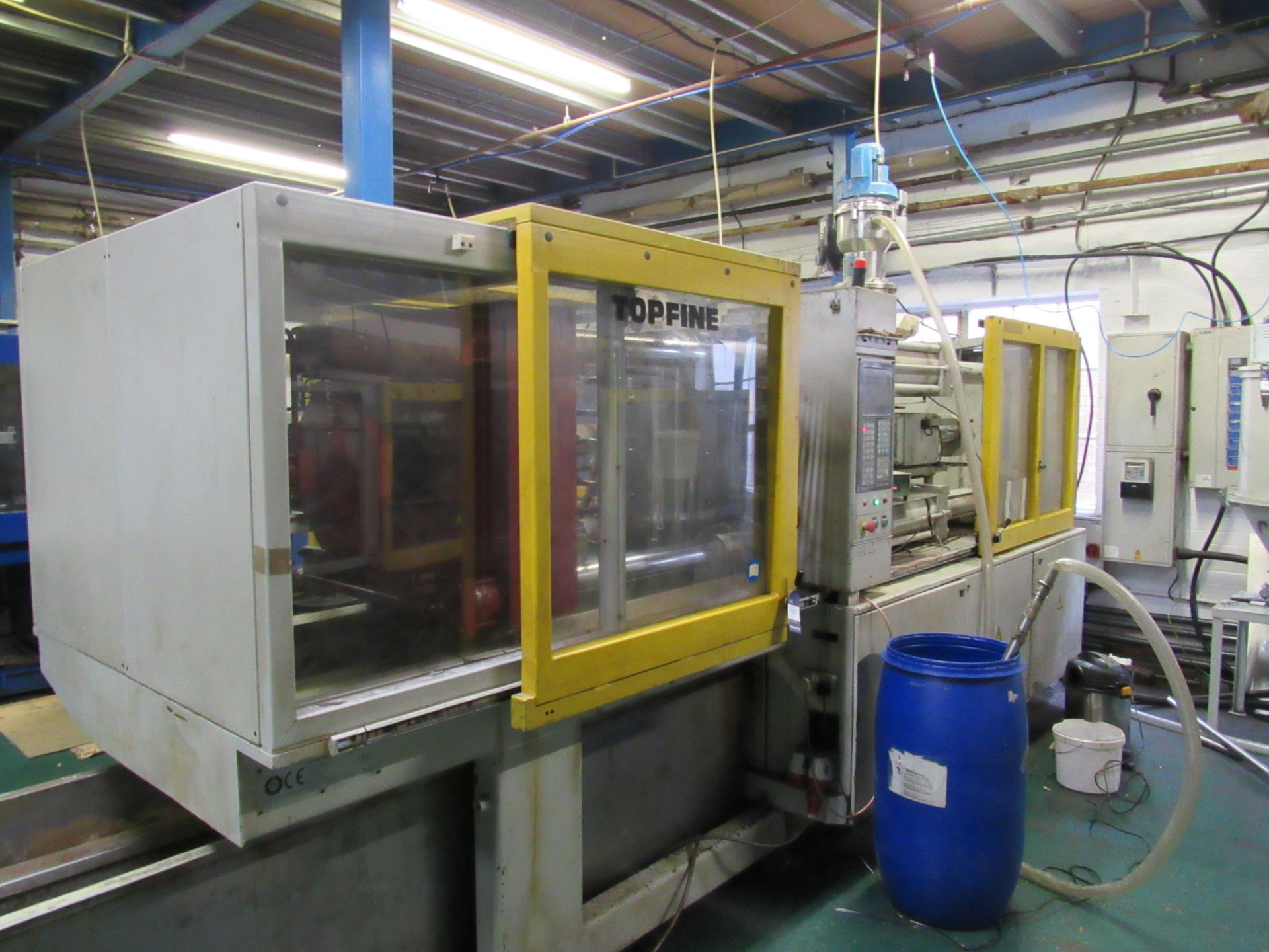 Topfine A180 Injection Moulding Machine M38-04, Serial 4950, 2006 with Shini / moretto dosing unit