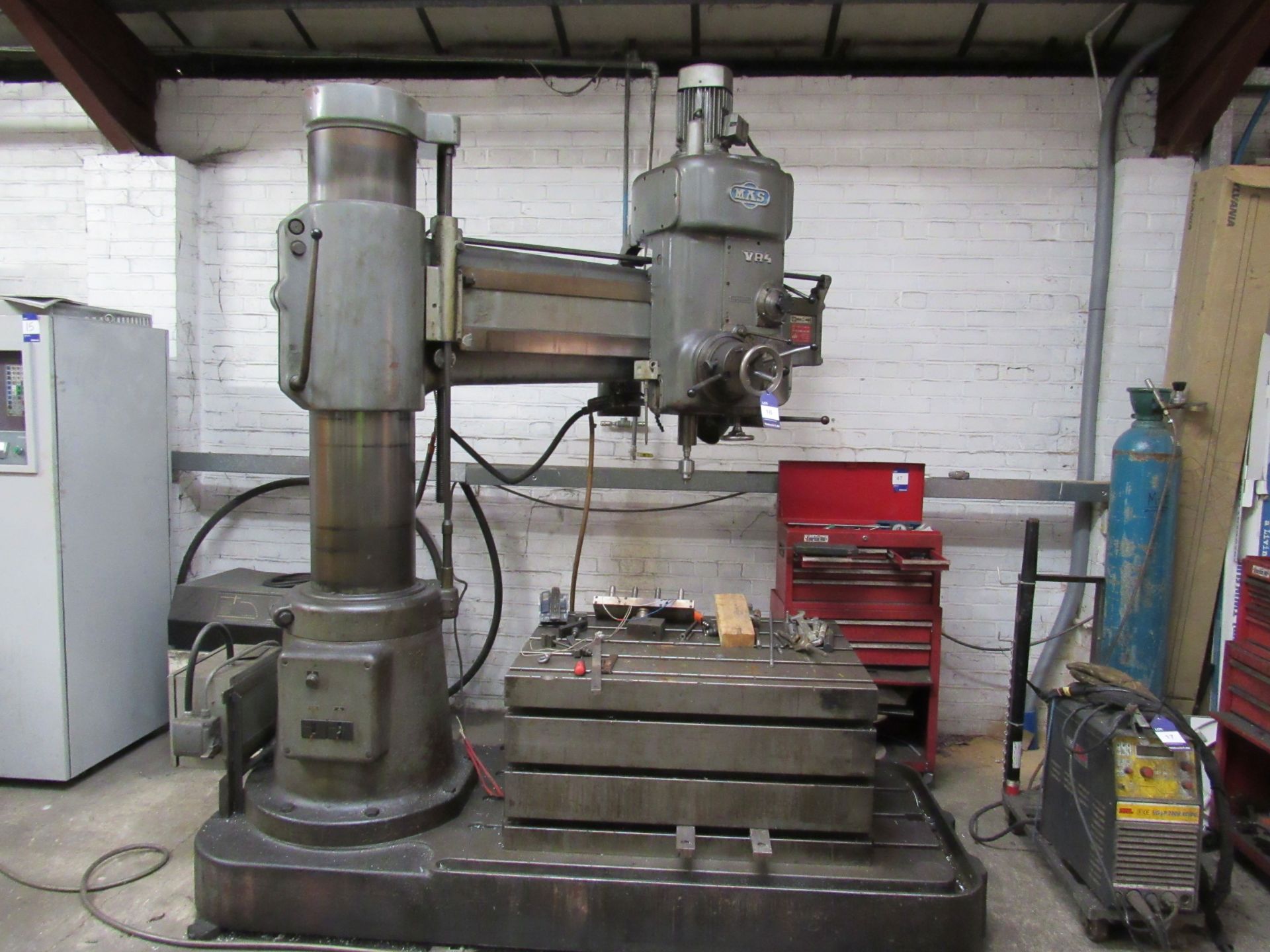 MAS VR4, Serial 8960, 5ft Radial Arm Drill with T - Image 2 of 6