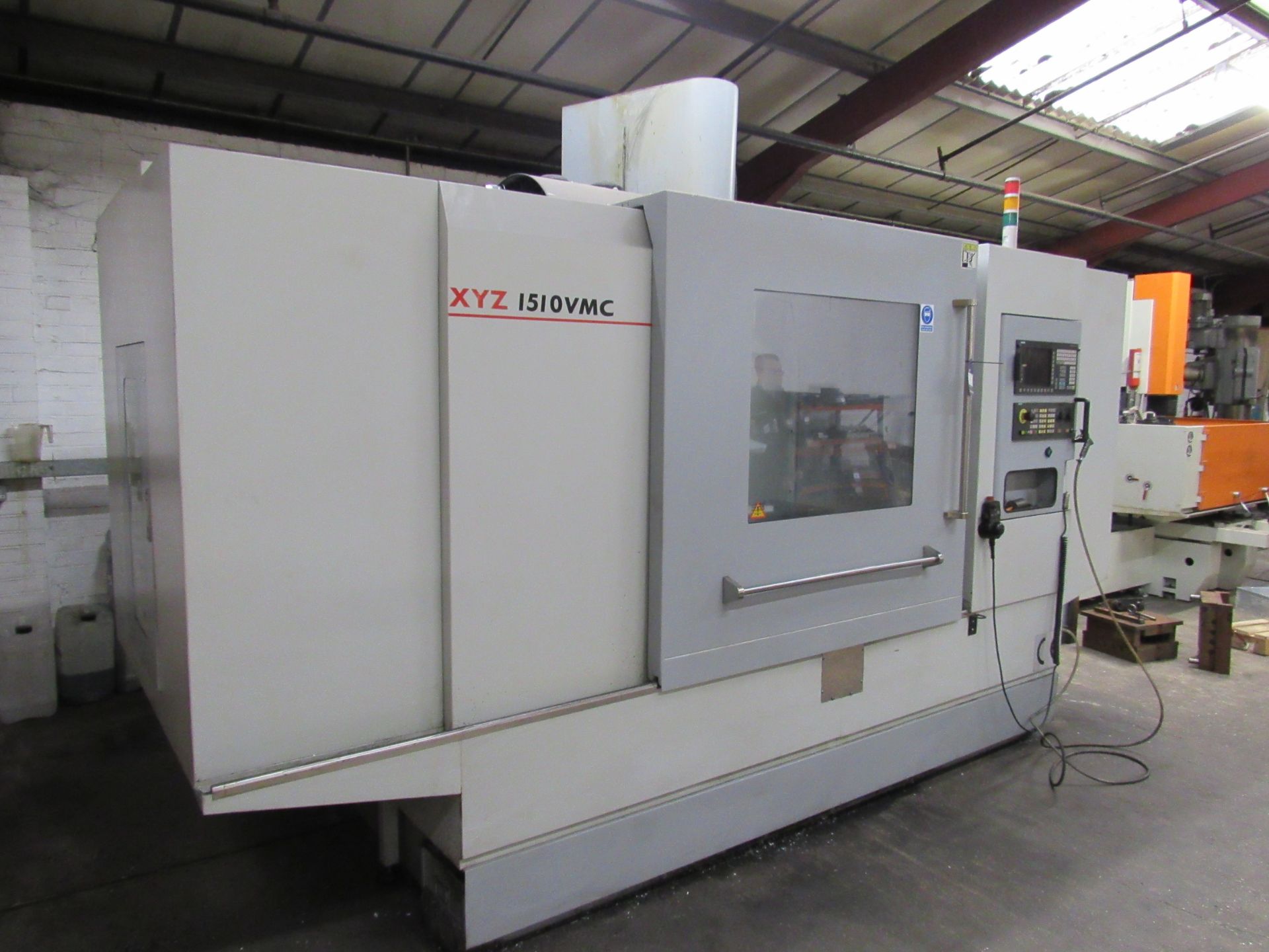 XYZ 1510VMC Vertical Machine Centre, Serial V1110057, March 2012, with Siemens Sinumerik 828D - Image 2 of 18