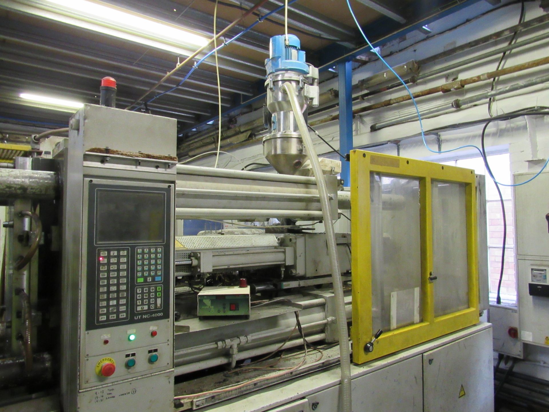 Topfine A180 Injection Moulding Machine M38-04, Serial 4950, 2006 with Shini / moretto dosing unit - Image 3 of 6