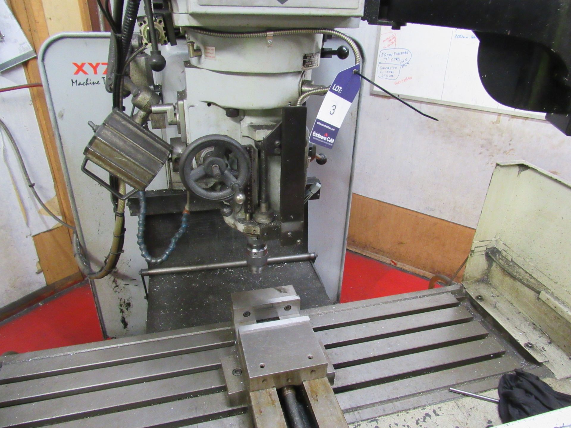 XYZ SMX 3500 Bed Mill, Year 2009, Serial 11223 - Image 6 of 7