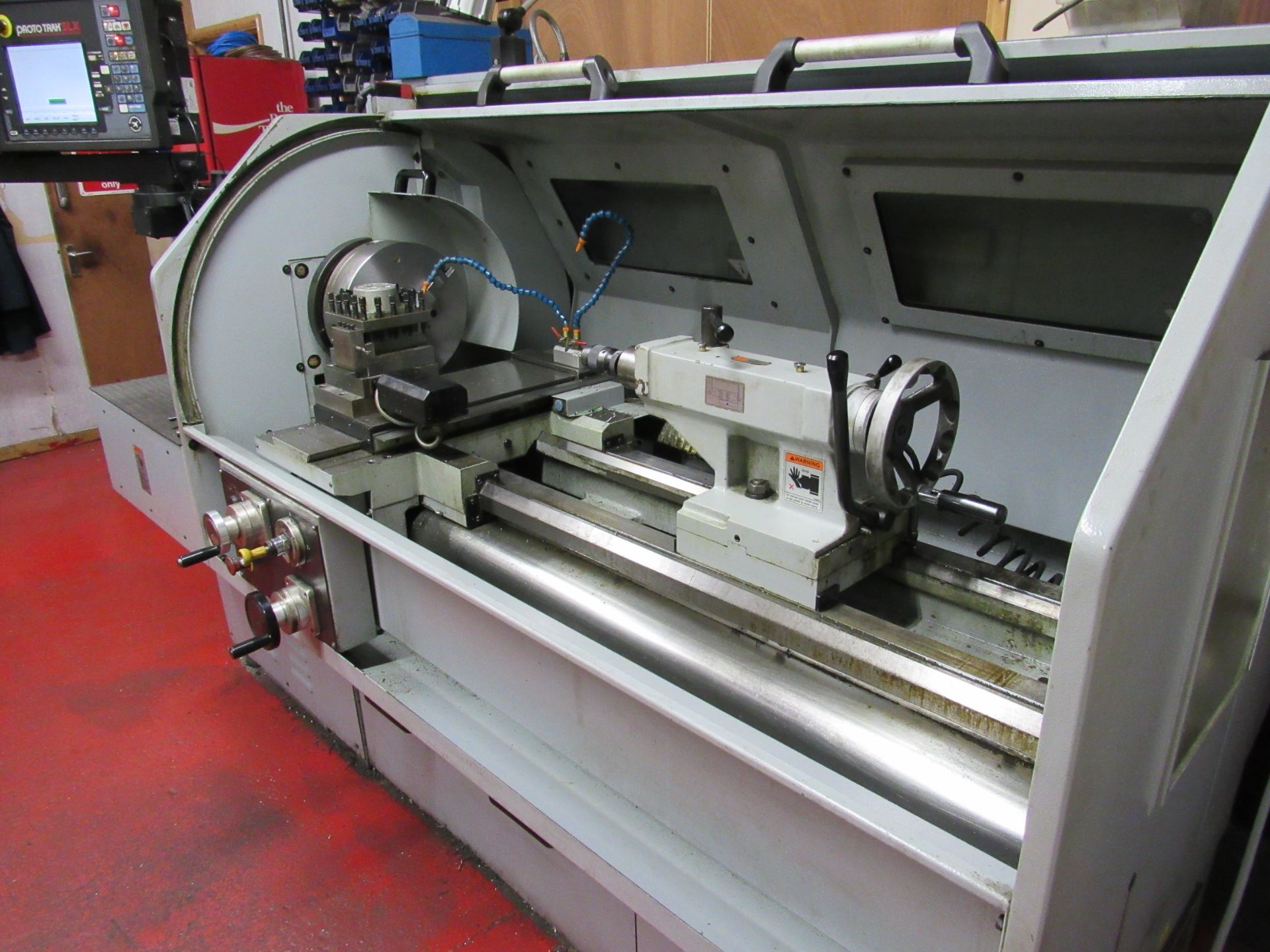 XYZ Machine Tools SLX Proturn 425 x 1.25 Lathe, Year 2013, Serial L634, 16" Bed with 8" Swing, Proto - Image 3 of 8