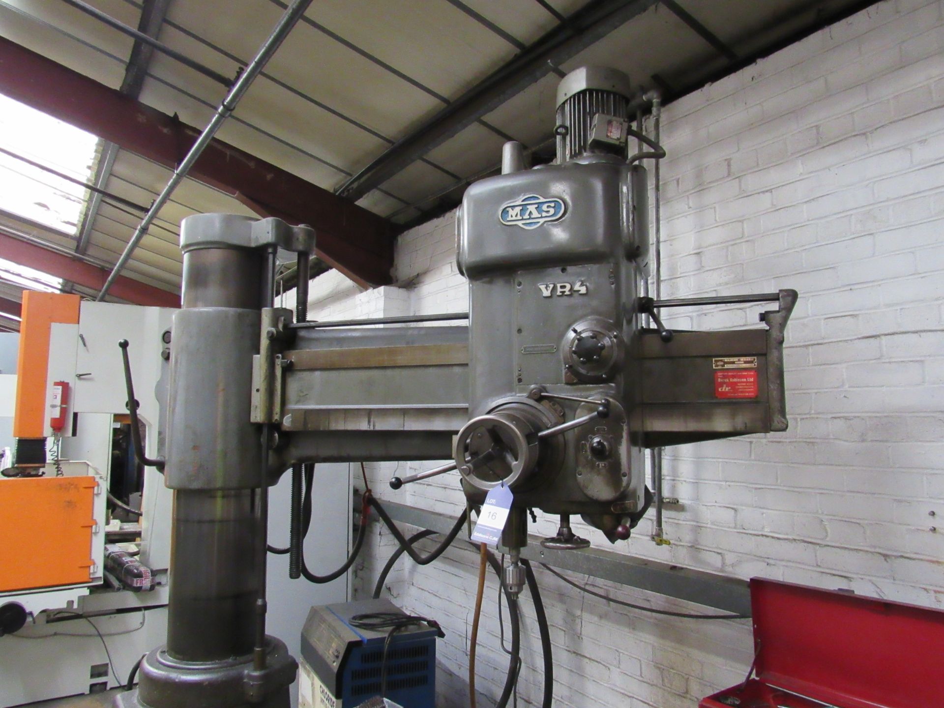 MAS VR4, Serial 8960, 5ft Radial Arm Drill with T - Image 3 of 6