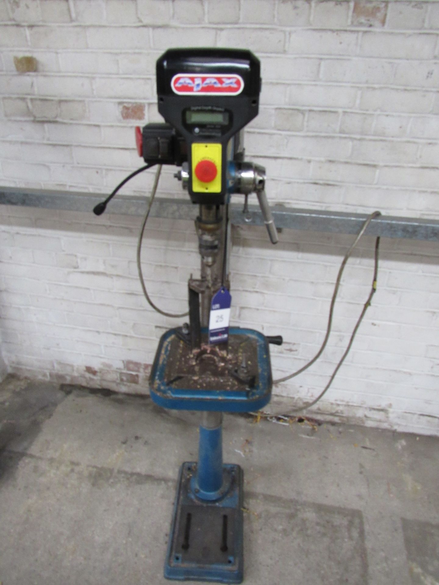 Ajax AJBM 20A Pillar Drill 415v with Digital Depth Display