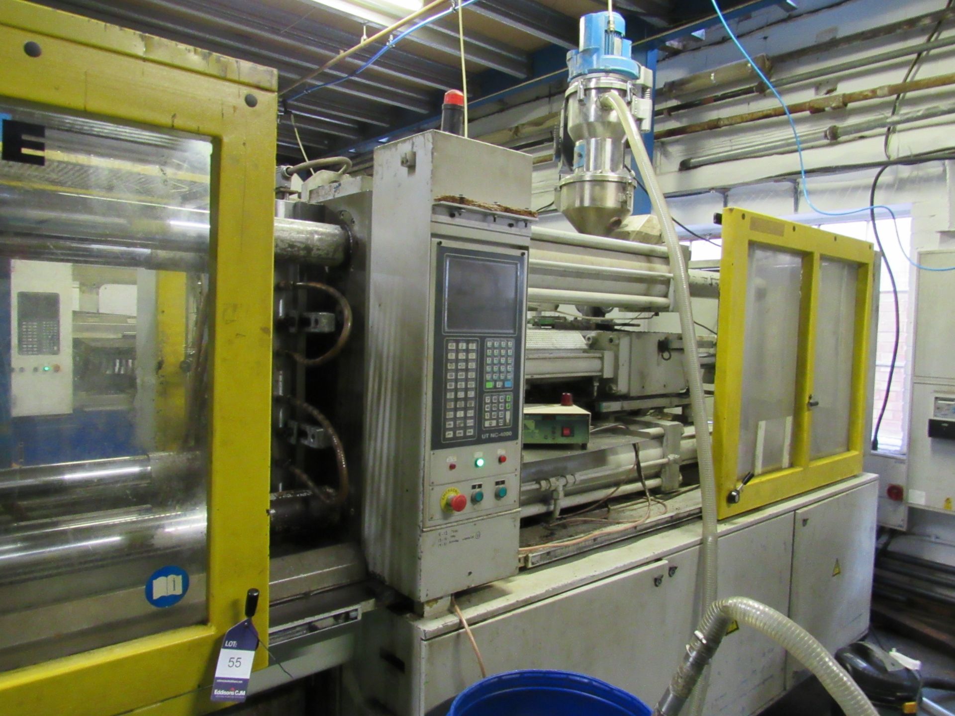 Topfine A180 Injection Moulding Machine M38-04, Serial 4950, 2006 with Shini / moretto dosing unit - Image 2 of 6