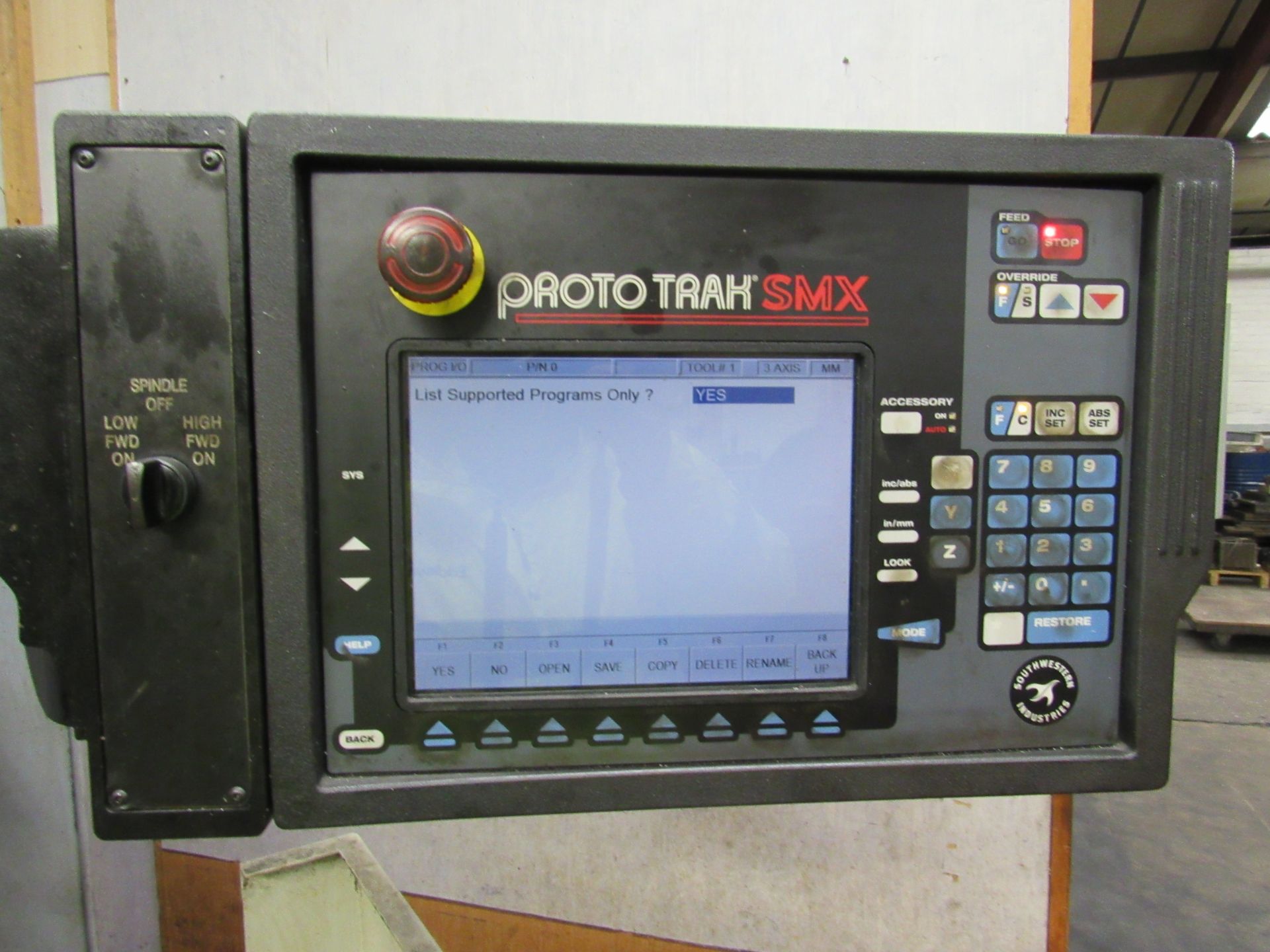 XYZ SMX 3500 Bed Mill, Year 2009, Serial 11223 - Image 7 of 7