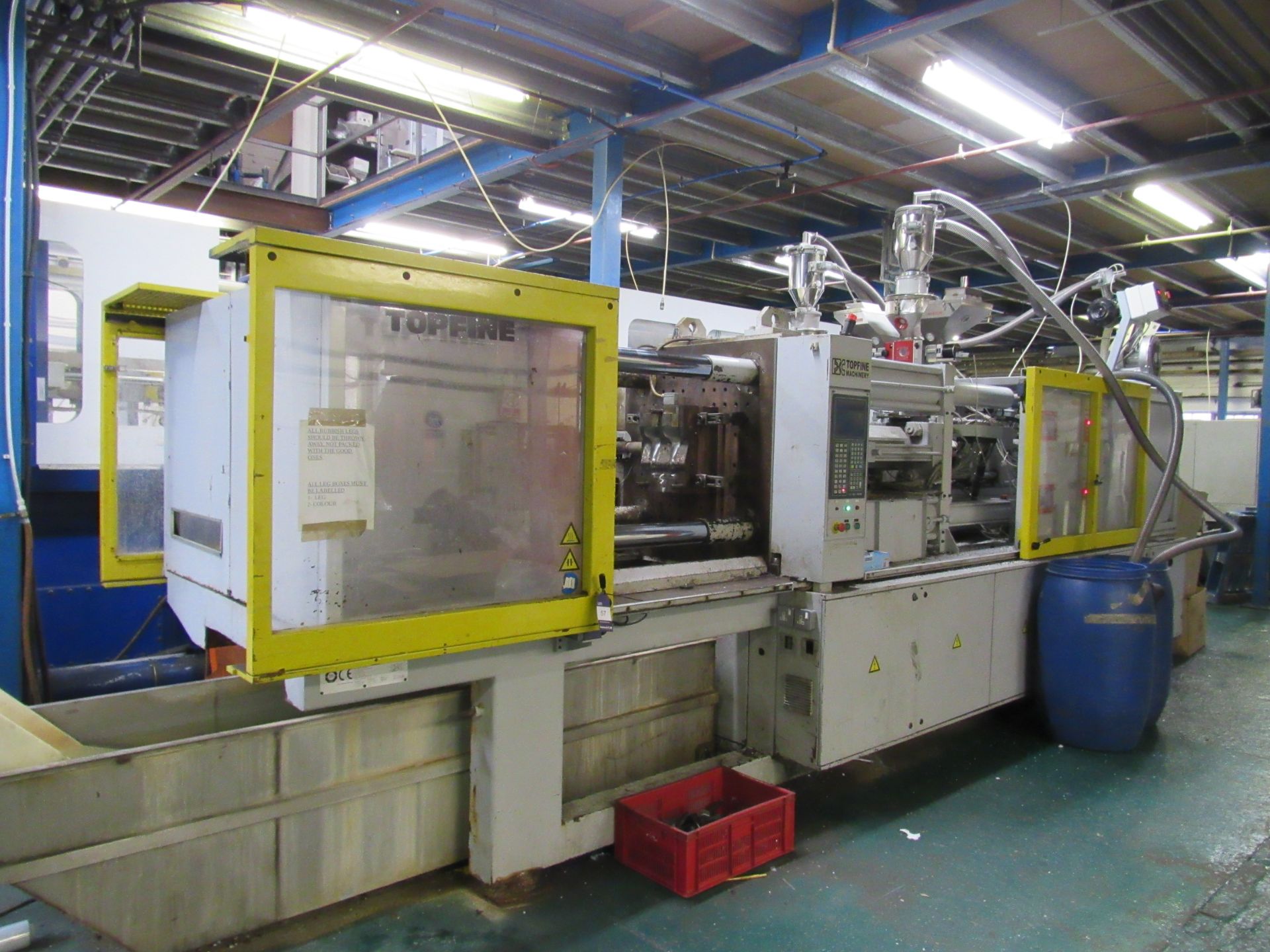 Topfine A280 Two Colour Injection Moulding Machine, 2008, Serial 5050, P-I Machine Number with large - Image 2 of 21