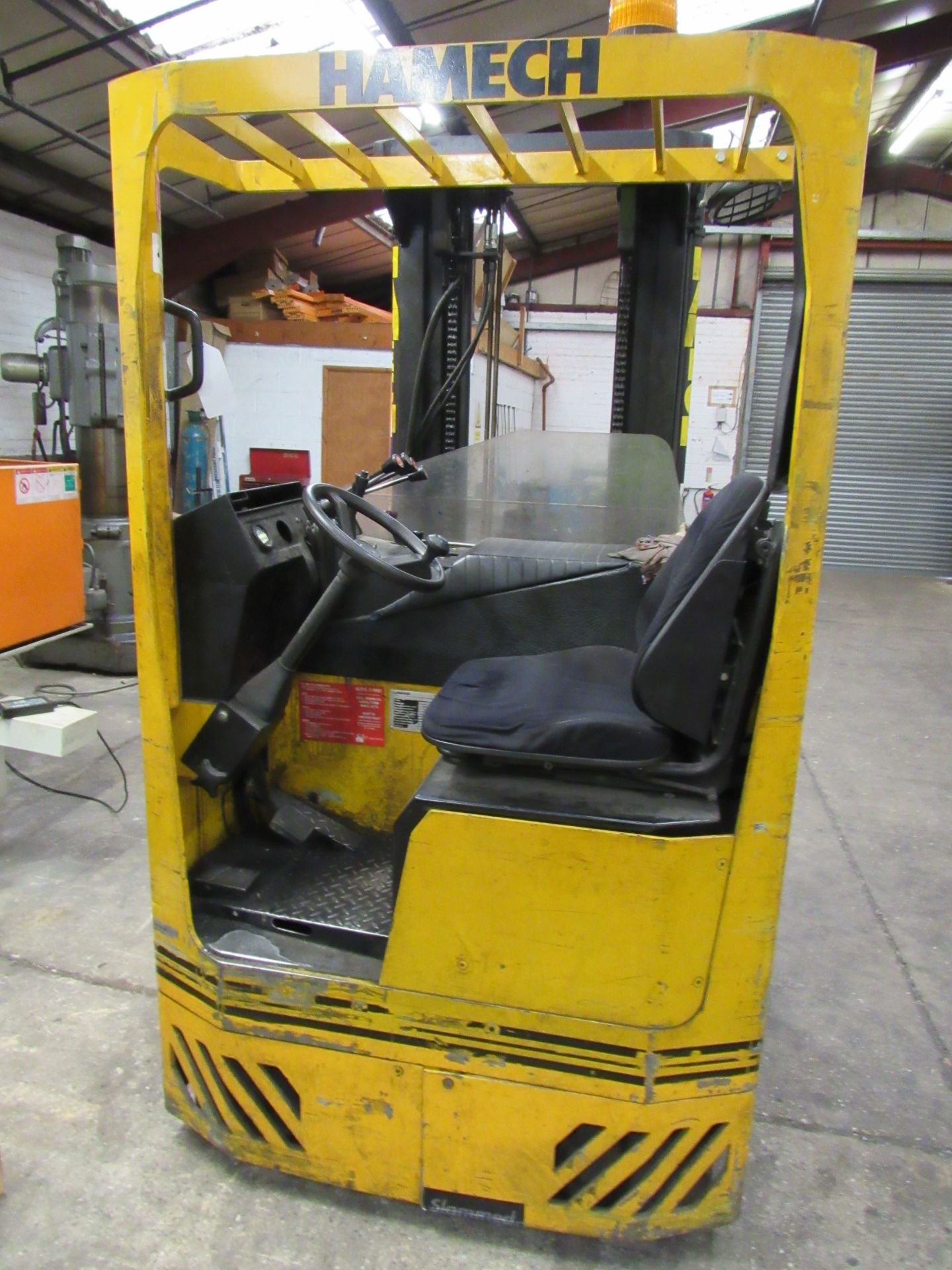 Hamech RS-225 Battery Electric Reach Truck, 1997, - Image 4 of 11