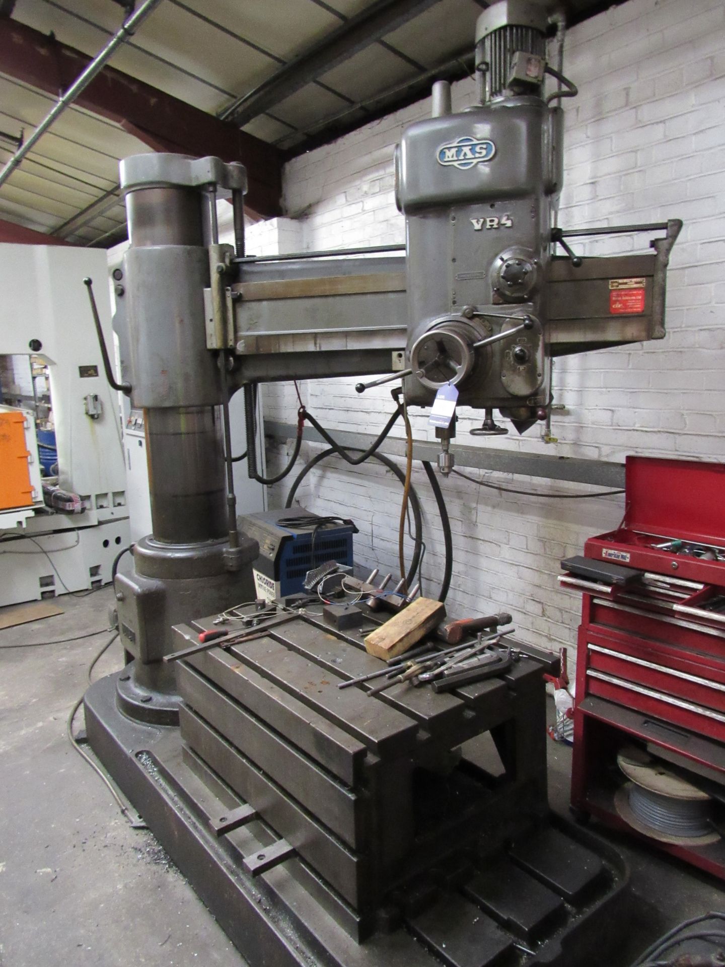 MAS VR4, Serial 8960, 5ft Radial Arm Drill with T - Image 4 of 6